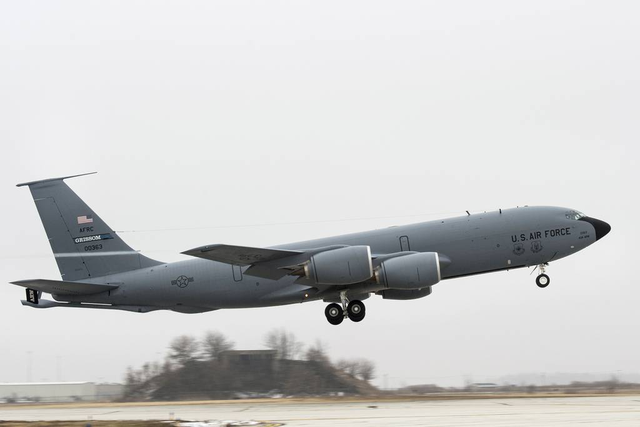 美军kc-135空中加油机资料图,图自美媒