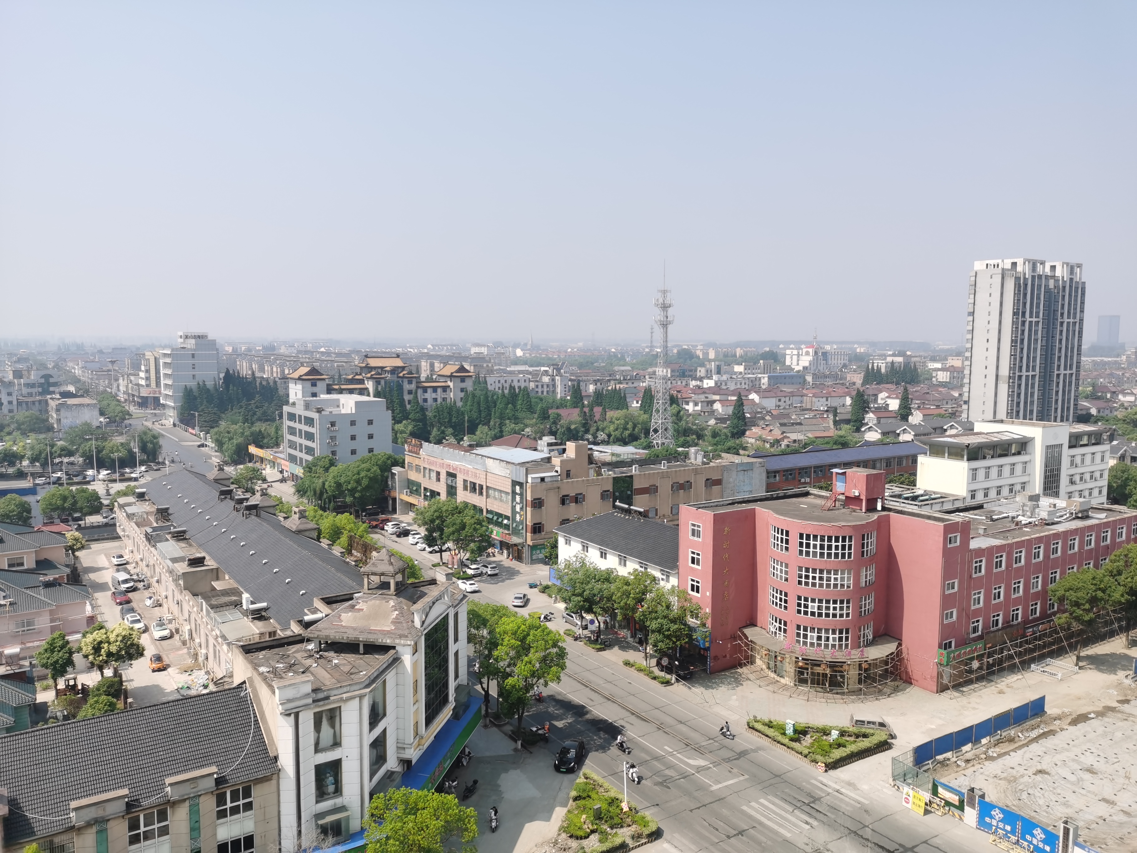 戴南镇城区局部.