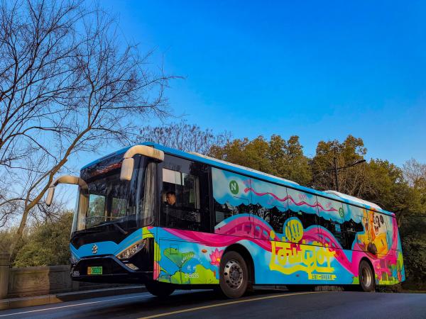 网上走红后杭州公交"爆改",西湖景区驶出"过山车巴士"