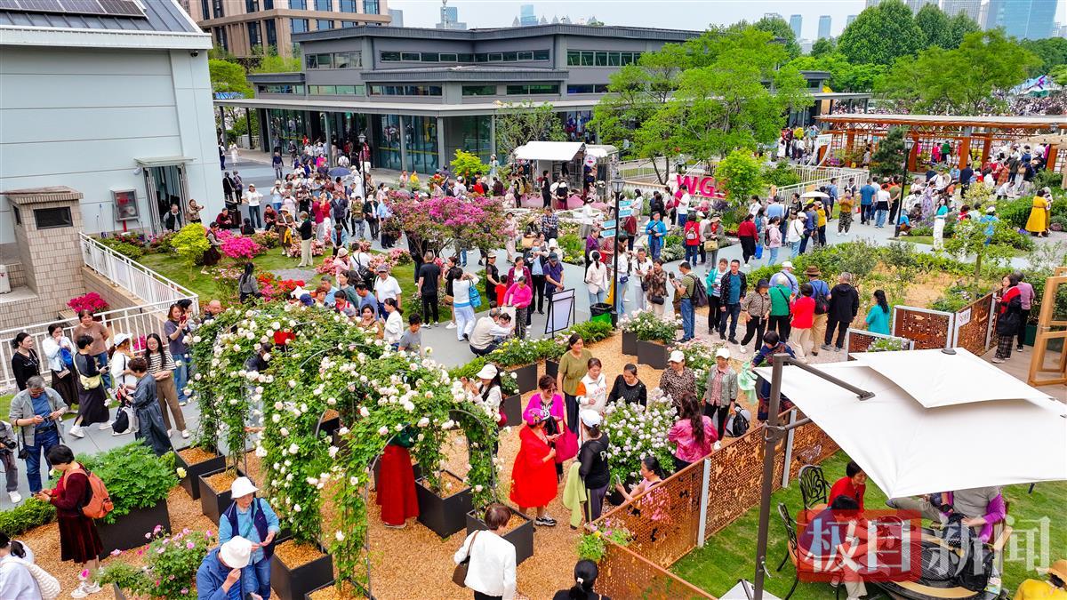 世界花园大会武汉主会场沙湖公园展区开园，吸引了大量的市民参观9.jpg