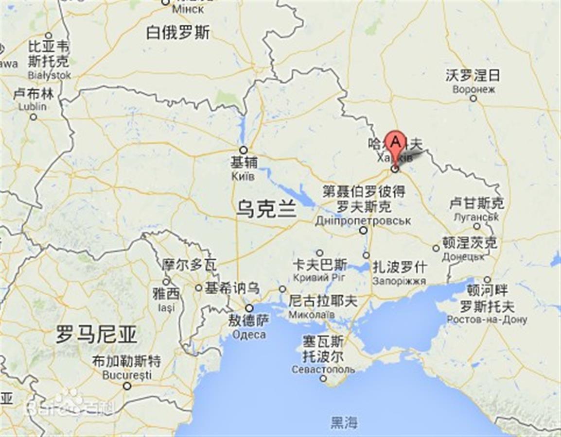 哈尔科夫的地理位置随着美国,英国和加拿大周一开始从基辅撤离一些