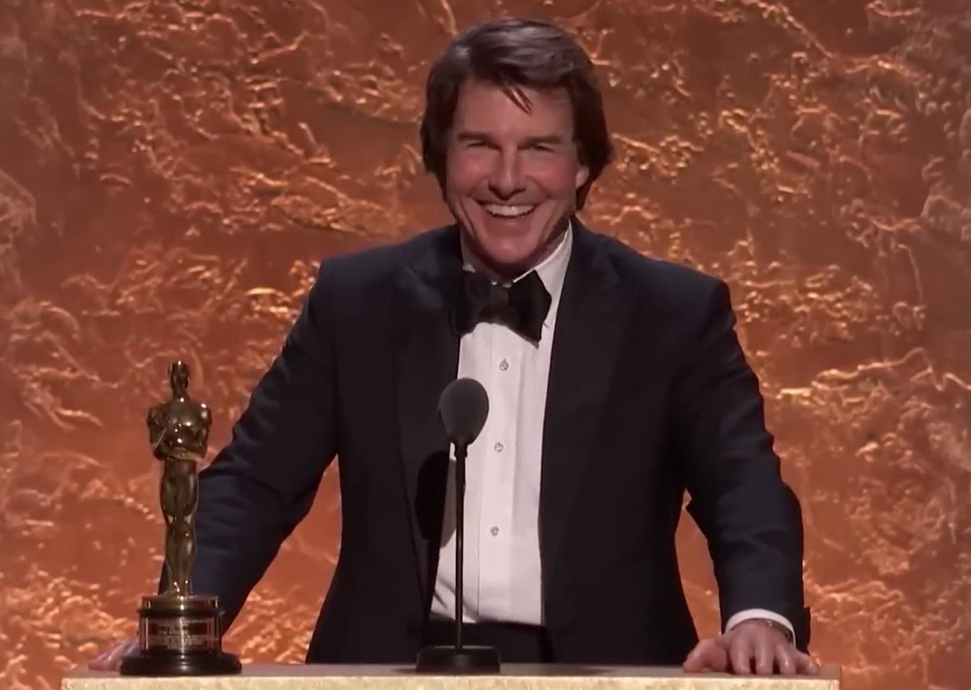 汤哥4.png 从影45年,63岁“阿汤哥”获奥斯卡终身成就奖,“希望不要再摔断太多骨头”