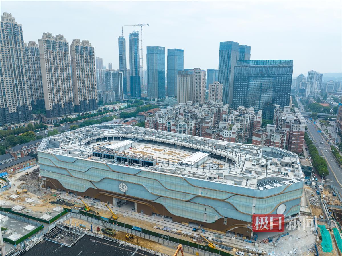 湖北最大商业拆改项目——武汉skp建设提速 | 极目新闻