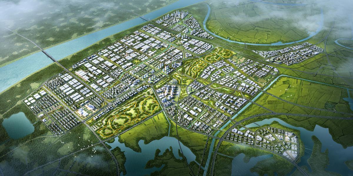 黄冈科技新城鸟瞰效果图.png