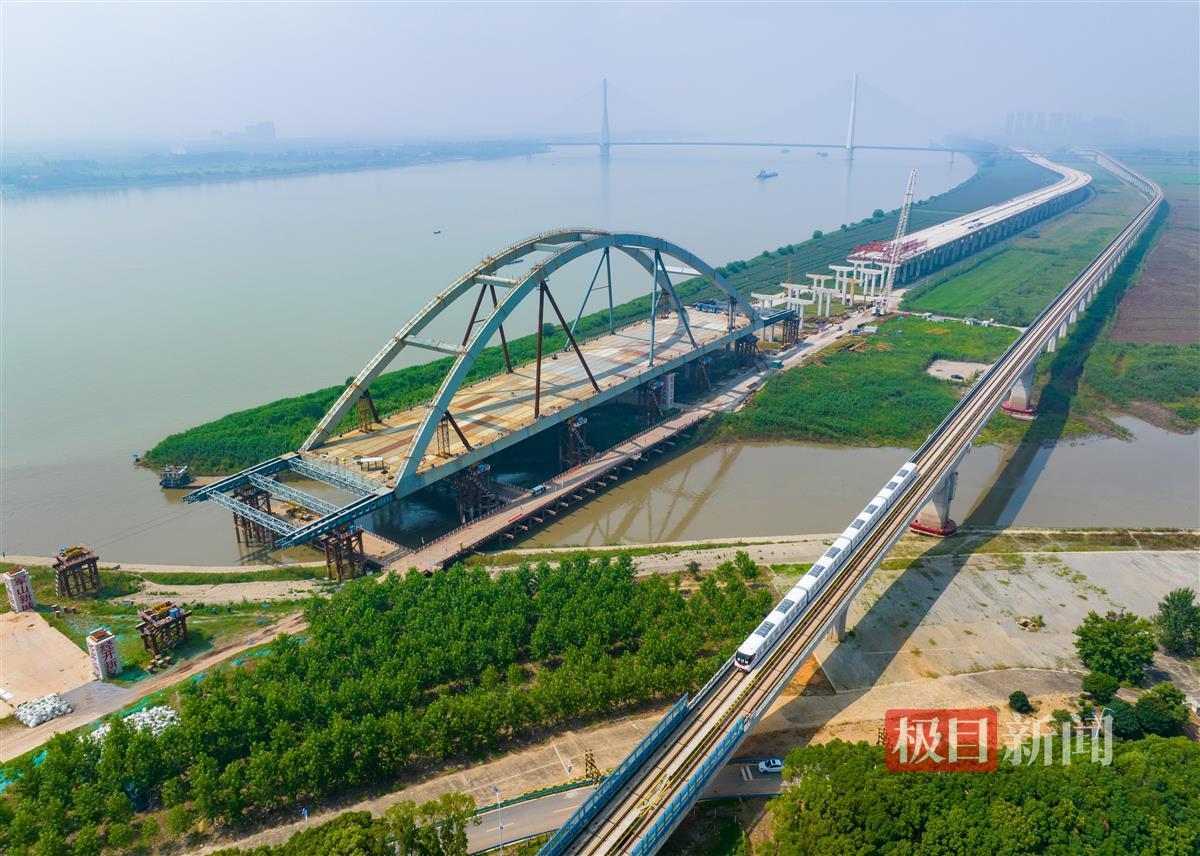 武汉左岸大道即将跨越通顺河 | 极目新闻