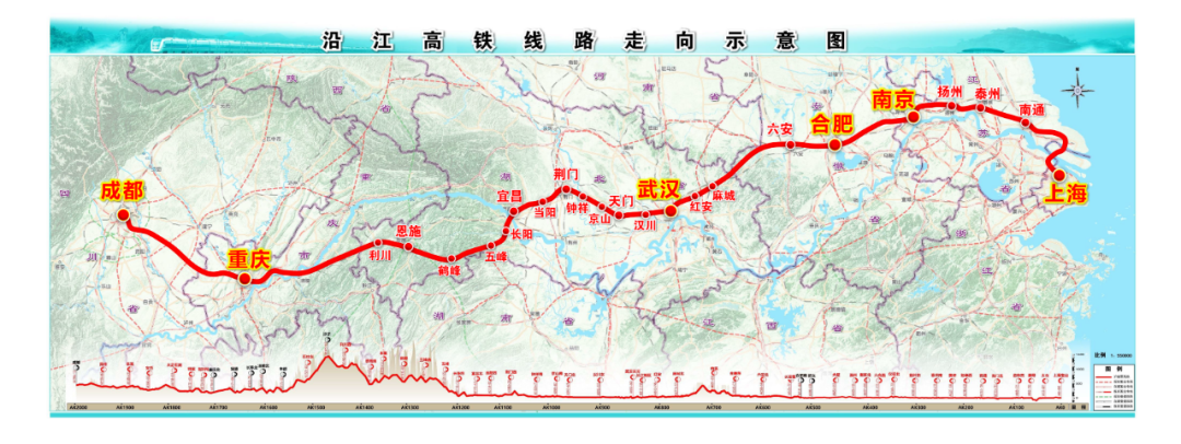 5g全媒体演播室时透露,沿江高铁武汉至宜昌段目前已进入大建设阶段,而