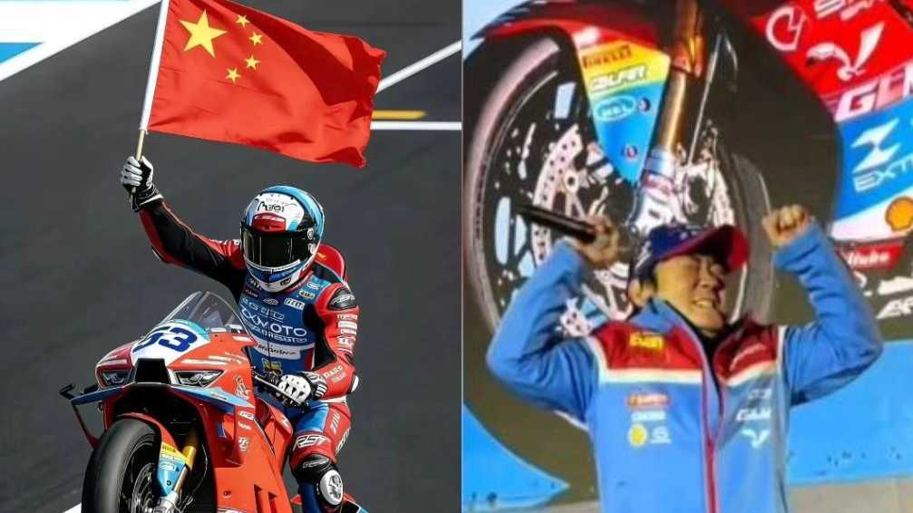 极目锐评|张雪机车WSBK夺冠！为热爱死磕到底，把梦想铸成勋章