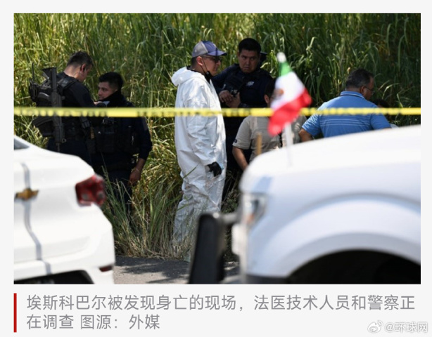 墨西哥执政党议员在车内中枪身亡