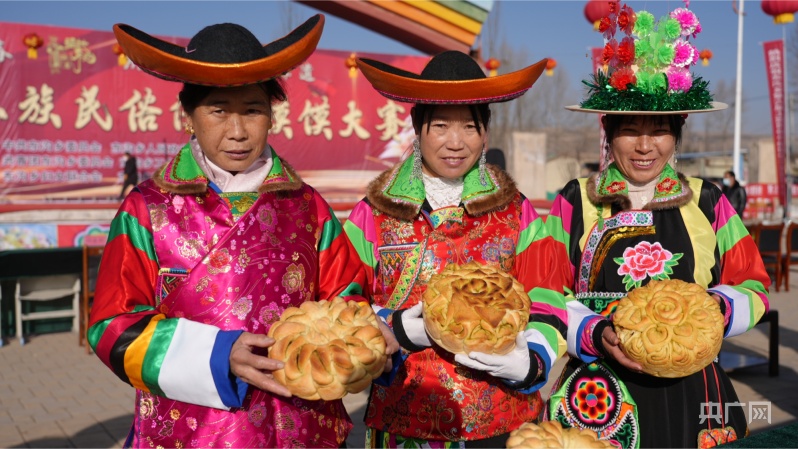 青海互助举办土族传统馍馍大赛