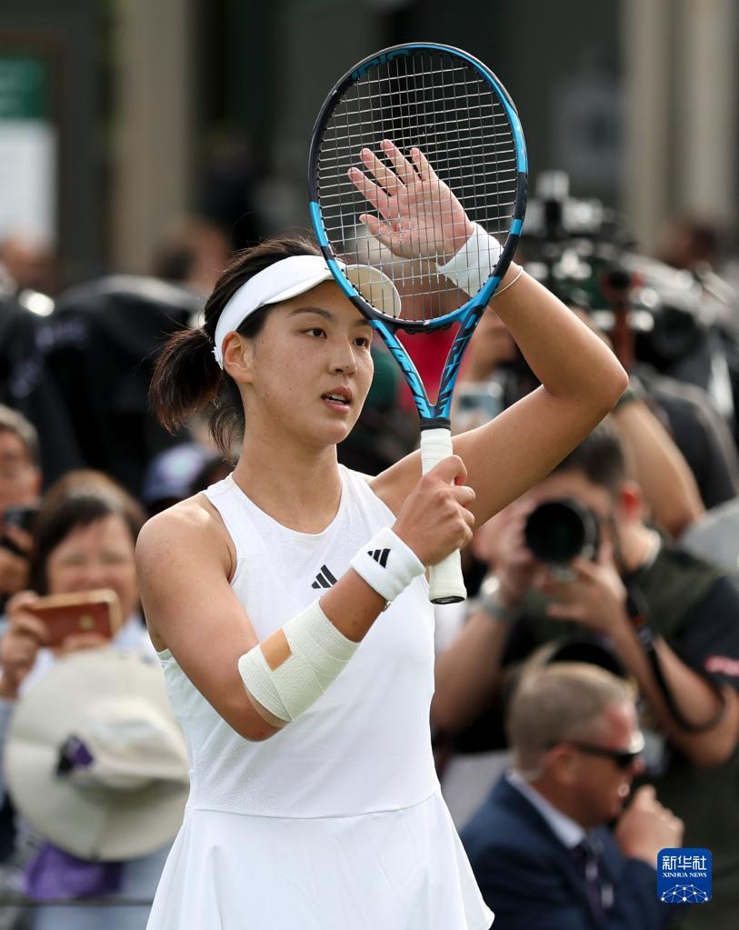 温网:王欣瑜首进第二轮 | 极目新闻