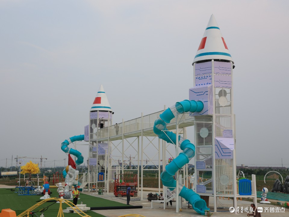 吉象主题乐园成为市民打卡新去处 庆云首家无动力乐园试运营 | 极目