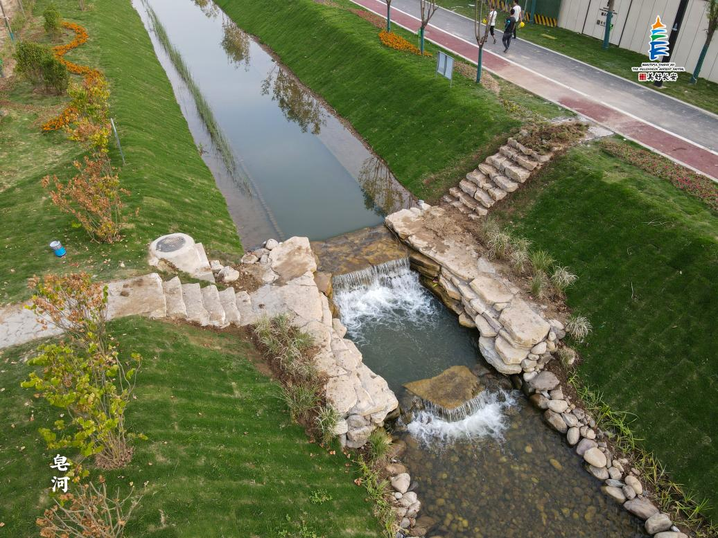 西安市长安区:皂河变身公园美 绿水青山入画来 | 极目新闻