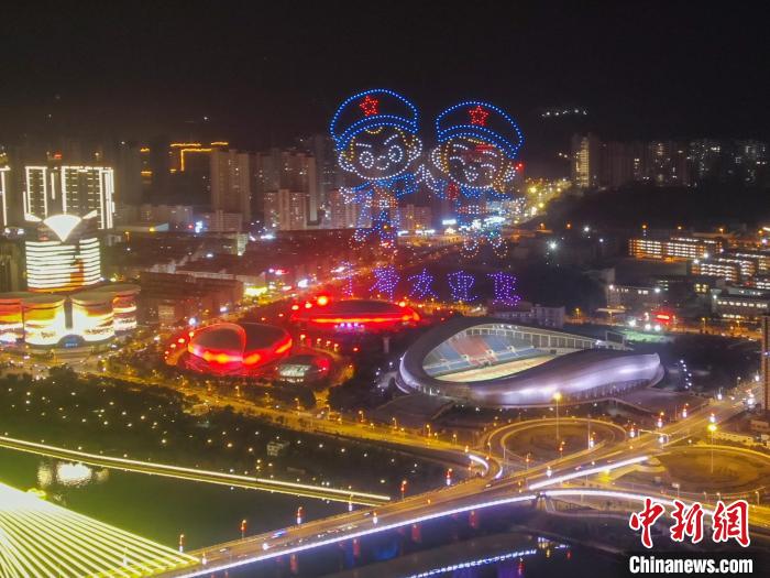 江西于都夜景图片