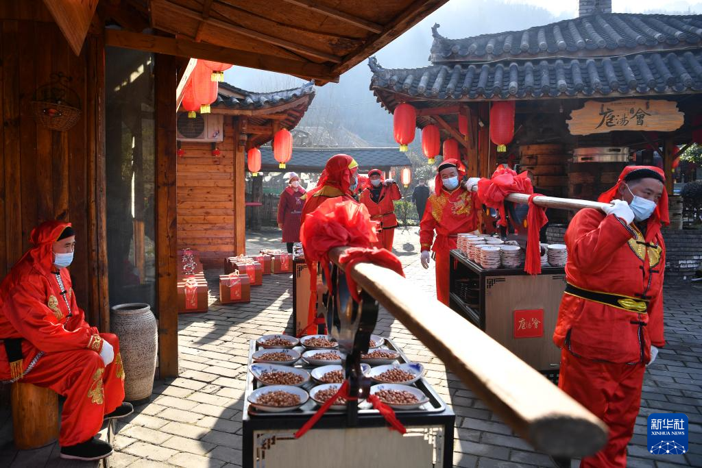 汉水庖汤会 乡村年味至 | 极目新闻