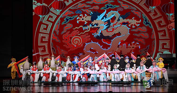 福田新春戏曲晚会京剧名家齐贺岁 | 极目新闻