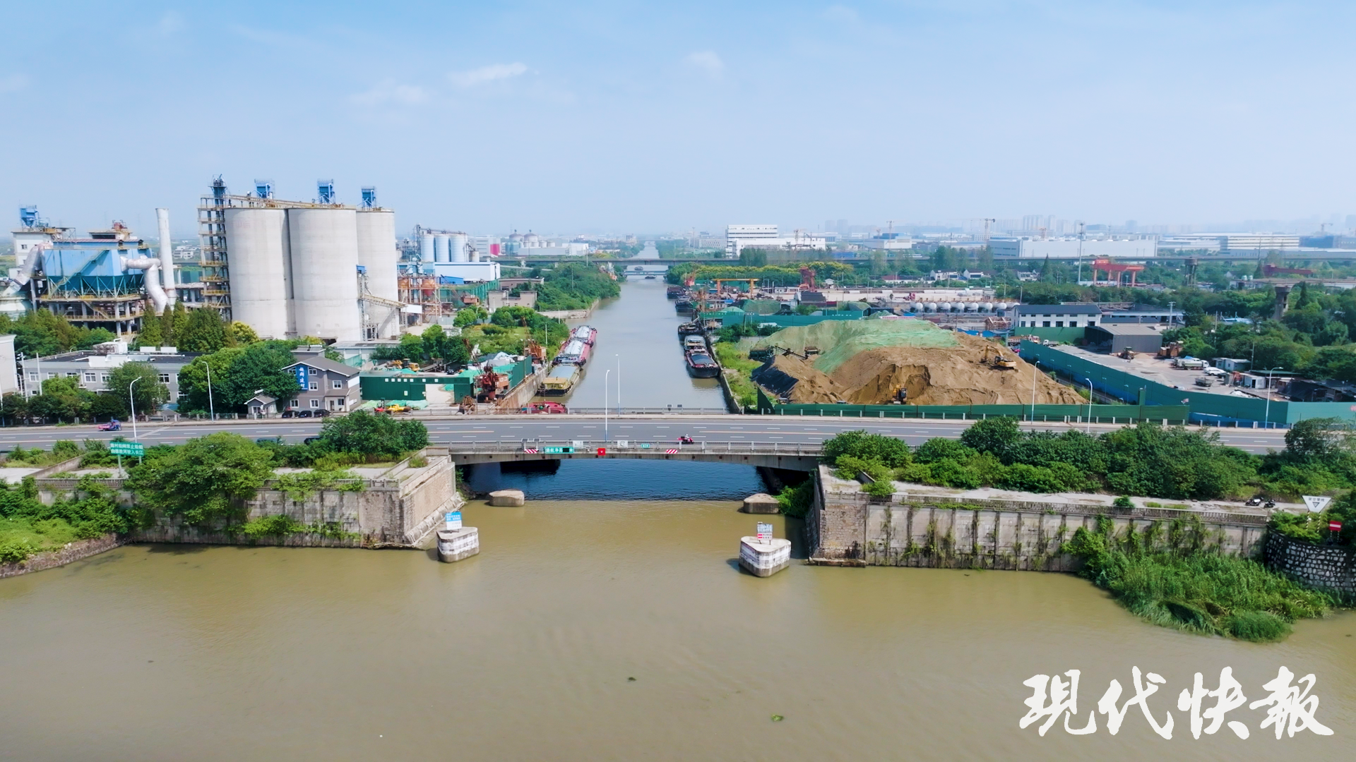 常州德胜河航道启动“升级”建设,“水运强市”乘势启航 | 极目新闻