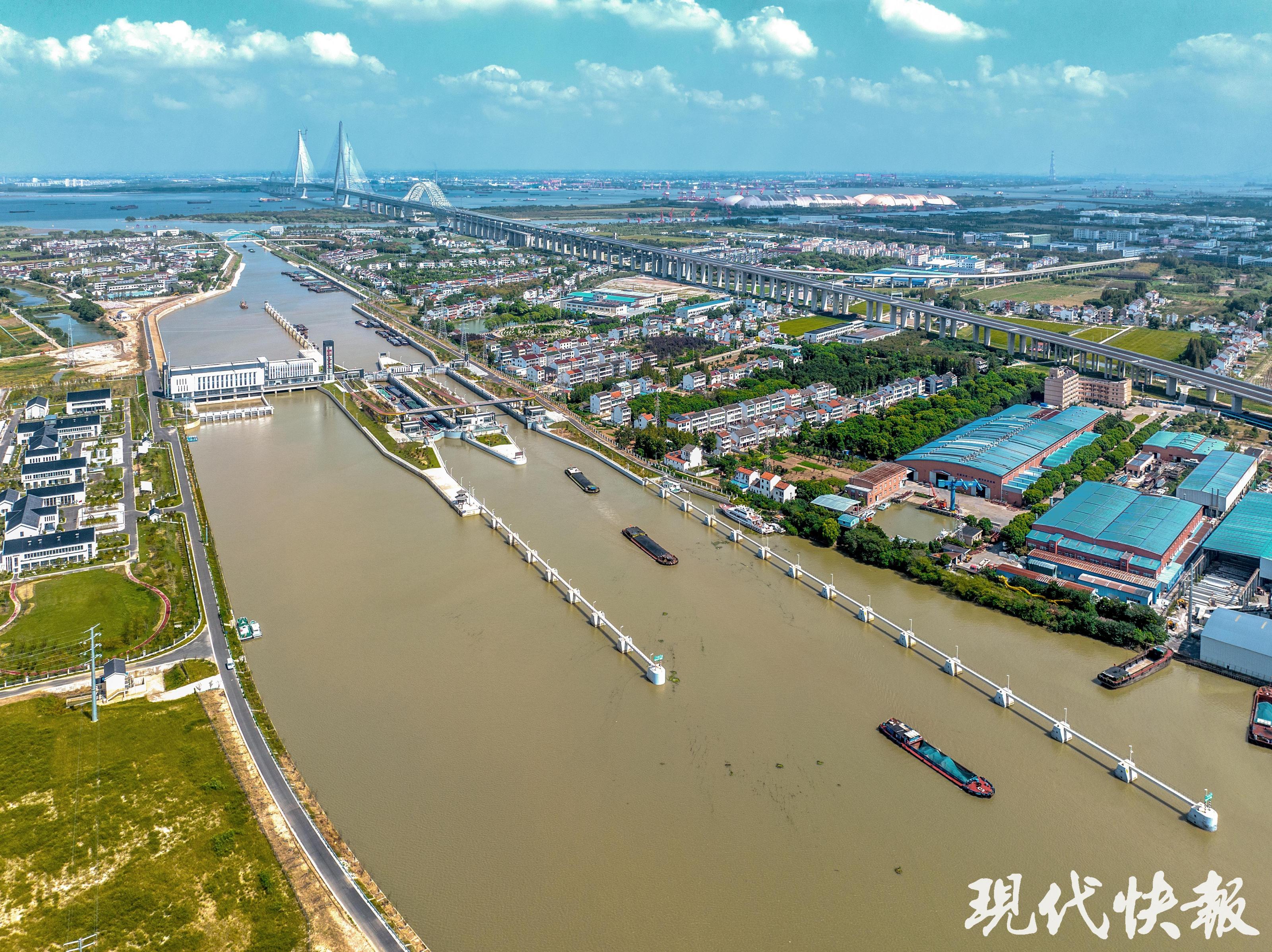 常州德胜河航道启动“升级”建设,“水运强市”乘势启航 | 极目新闻